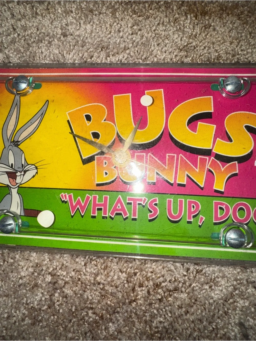 Bugs Bunny Colorful Acrylic Sign - What's Up Doc